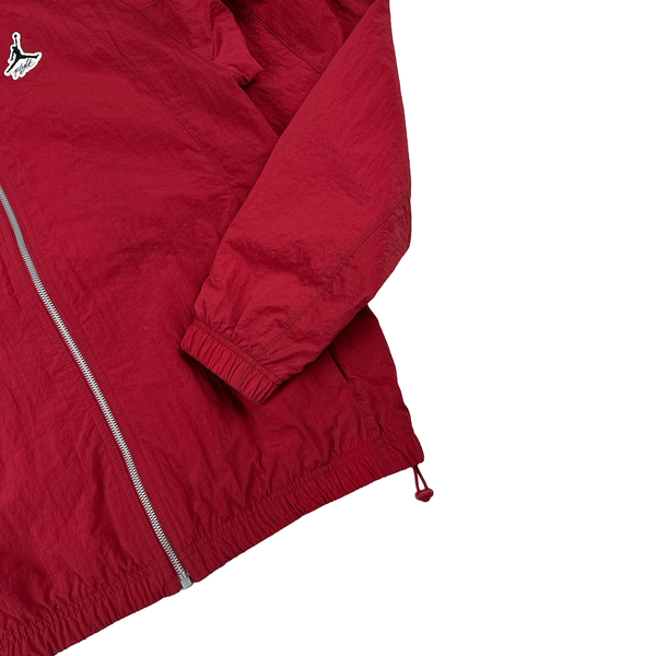 Jordan Lightweight Spellout Hooded Zipped Jacket - Small
