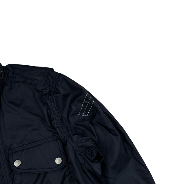 Stone Island 2009 Denims Navy Multipocket Nylon Field Jacket - XL