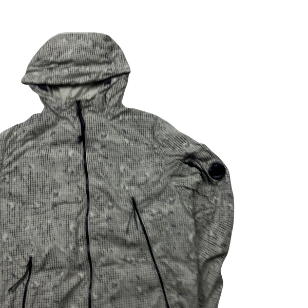 CP Company 50 Fili Digital Camo Hooded Jacket - Large