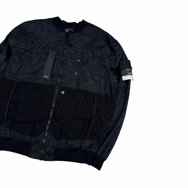 Stone Island 2021 DPM Ripstop Devore Shadow Project Bomber Jacket - Medium