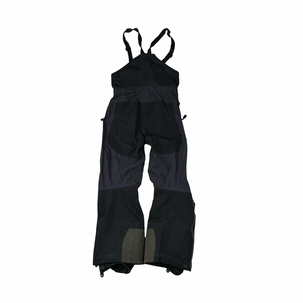 Arcteryx Black Goretex Full Leg Zip Ski Overalls - Small