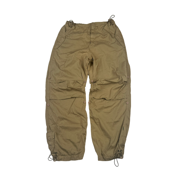 Maharishi Dragon Embroidery Cargo Cotton Trousers - Small