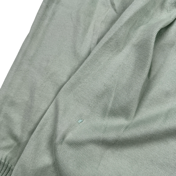 Stone Island 2018 Green Stellina Knit Cotton Crewneck Jumper - Small