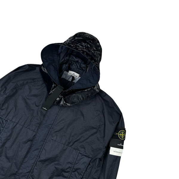 Stone Island 2023 Navy Membrana 3L TC Jacket - XL
