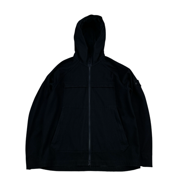 Stone Island 2021 Navy SW 3L Ghost Piece Zipped Jacket - XL