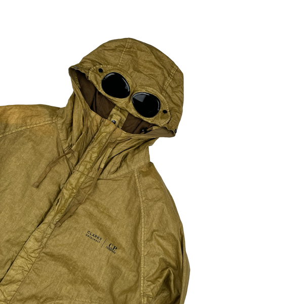 CP Company x Clarks Originals Brown Goggle Jacket - Medium