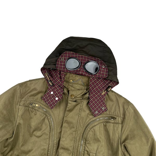 CP Company 2010 Tempo Performance Plaid Goggle Jacket - XL