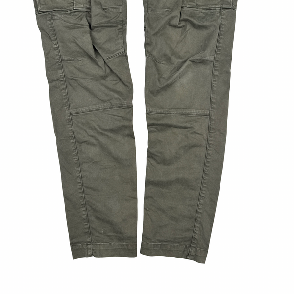 CP Company Khaki Ergonomic Fit Cargo Trousers - 30”
