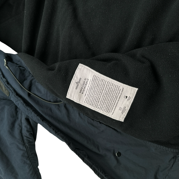 Stone Island 2022 Navy Micro Pile David TC Jacket - XL