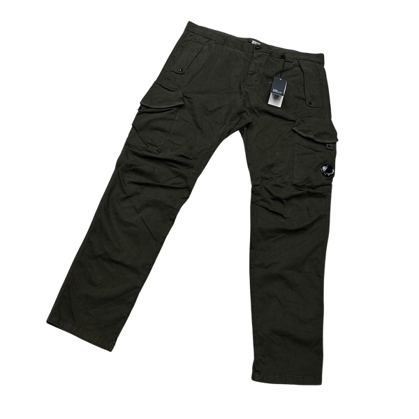 CP Company Khaki Lens Viewer Ergonomic Cargos - Small, Medium, 3XL