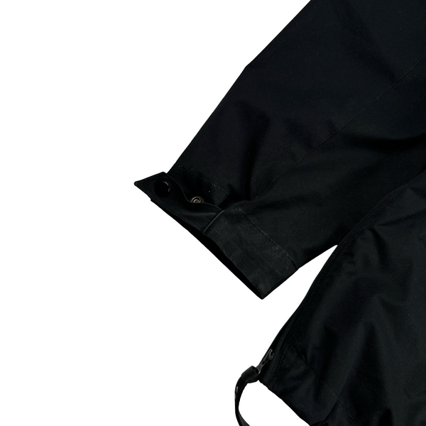 CP Company Black Pro Tek Lightweight Hooded Pullover Jacket - Large