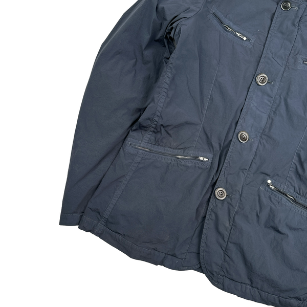 CP Company Navy Multi Pocket Field Jacket - Large