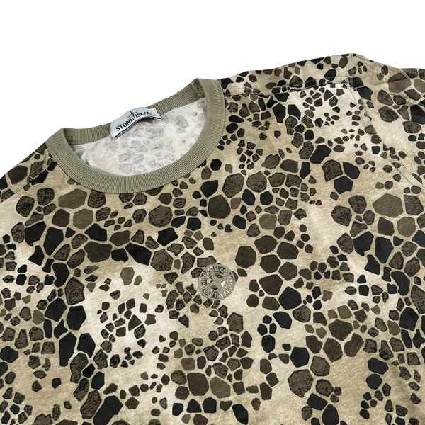Stone Island 2018 Alligator Camo T Shirt - XL