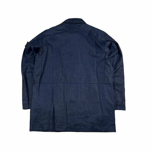 Stone Island 2019 Lino Resinato TC Jacket - Large