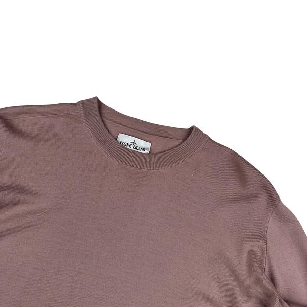Stone Island 2022 Pink Knitted Jumper - XXL