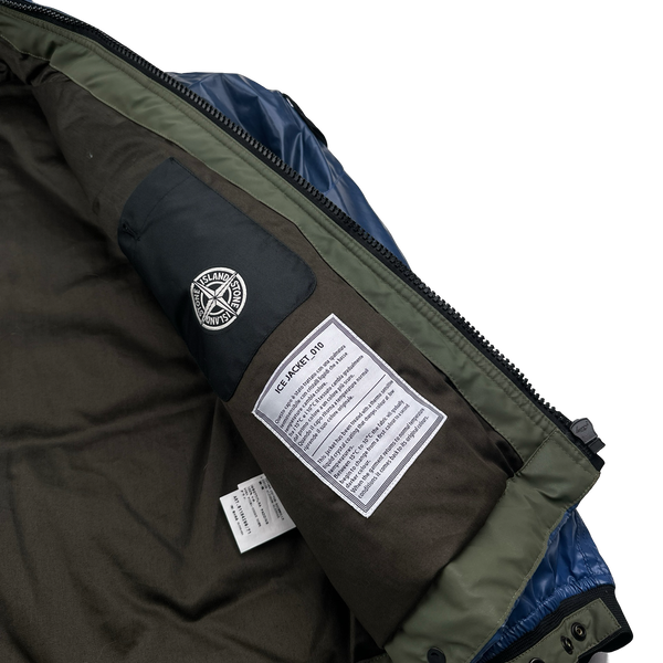 Stone Island 2009 Blue Colour Change Ice Jacket - XL