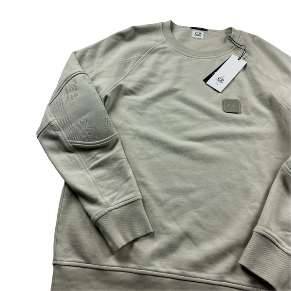 CP Company Metropolis Cream Crewneck Sweatshirt - XL