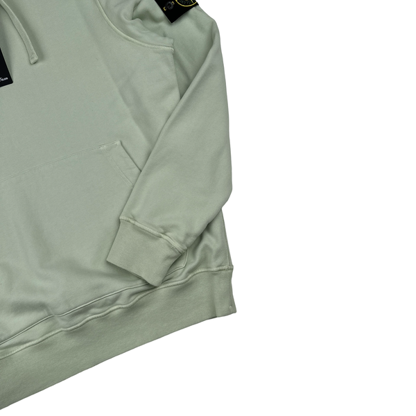 Stone Island 2021 Mint Pullover Hoodie - Large