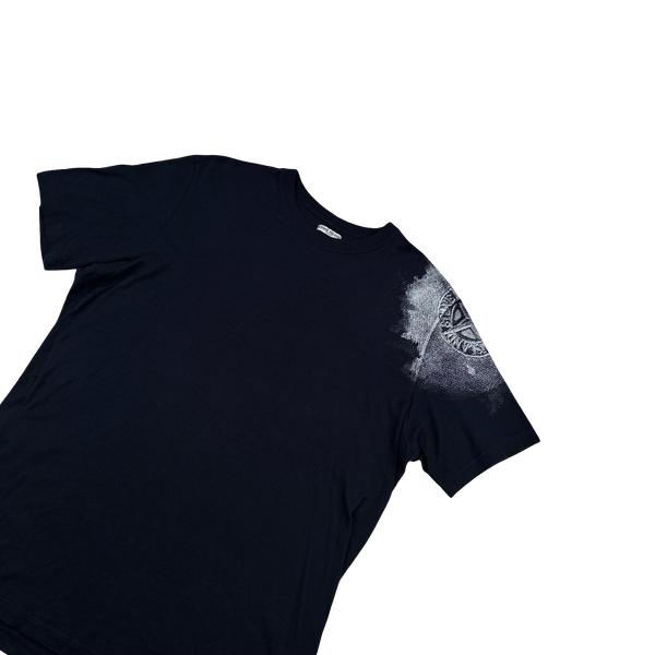 Stone Island 2009 Spellout Compass Arm T Shirt - XXL