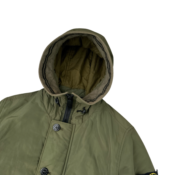 Stone Island 2019 Military Green Micro Reps Primaloft Jacket - Small