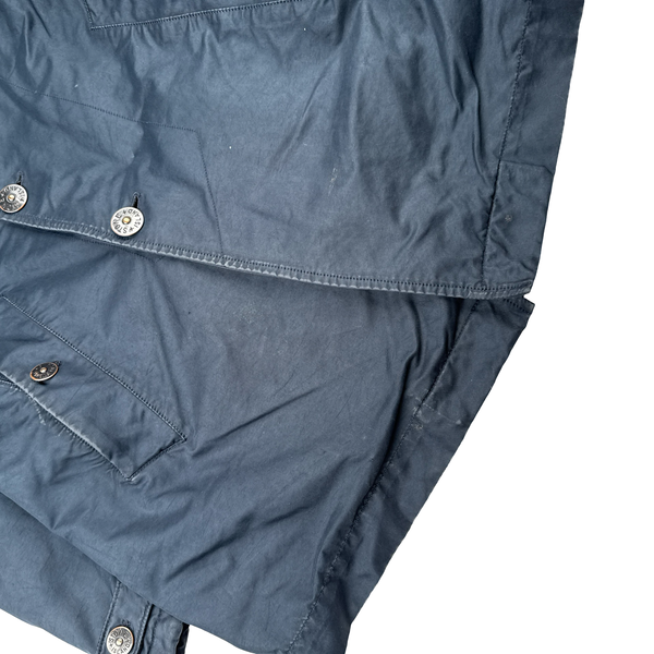Stone Island 2011 David OVD Quilted Trench Coat - Medium
