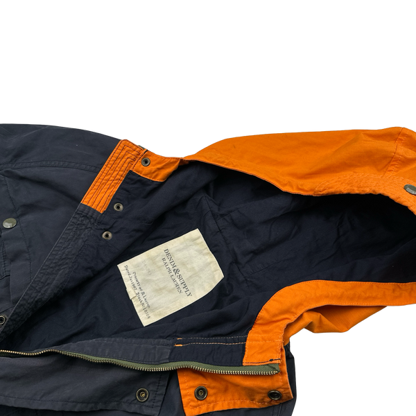 Ralph Lauren Denim Supply Navy/Orange Colour Block Jacket - XL