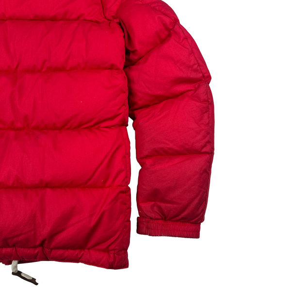 Moncler Norme Afnor Red Down Filled Jacket - Large
