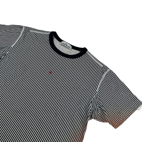 Stone Island 2019 Striped Marina T Shirt - Medium