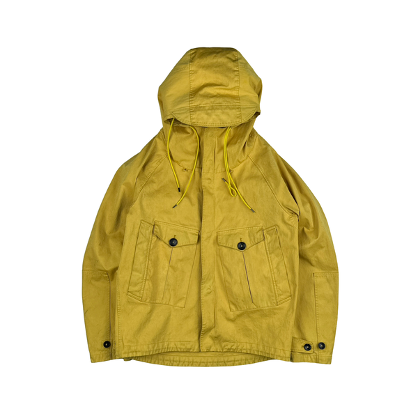 Ten C Yellow OJJ Tempest Anorak Jacket - Medium