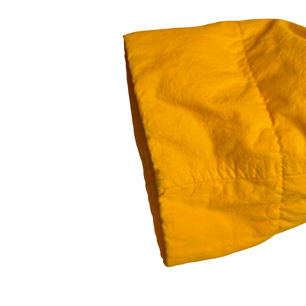 Stone Island 2022 Yellow Opaque Nylon Twill Down TC Puffer - Large