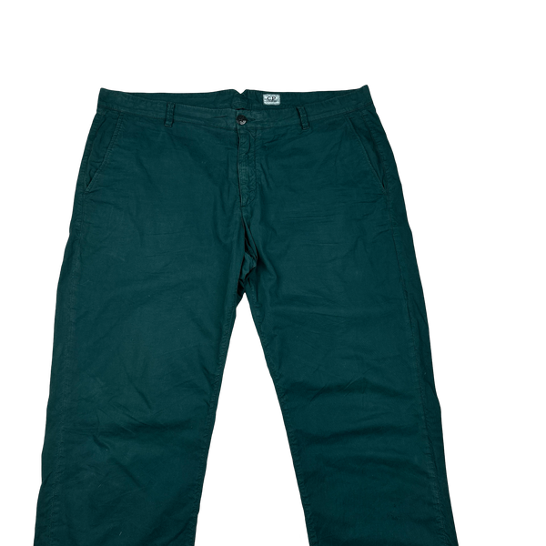 CP Company Sea Green Regular Fit Trousers - 3XL