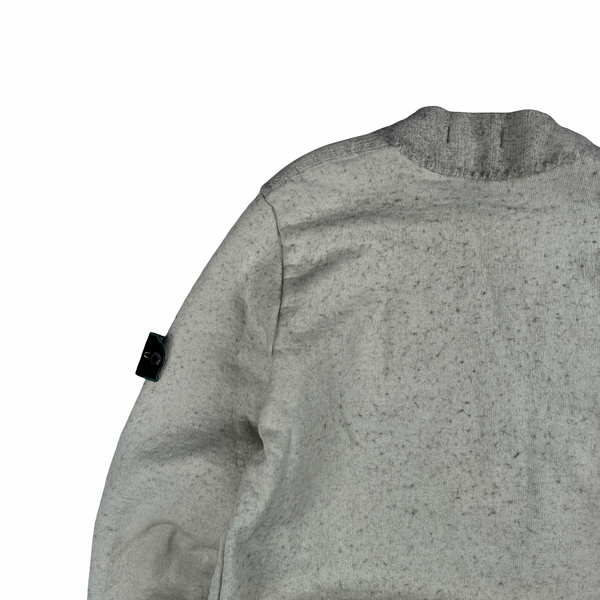 Stone Island AW2000 Wool Blend White Crewneck Jumper - Large
