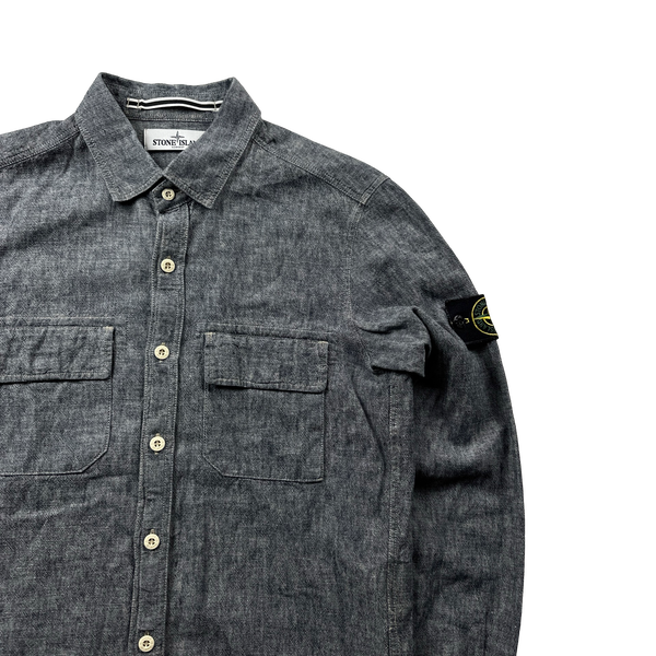 Stone Island 2013 Lino Flax Shirt - Small