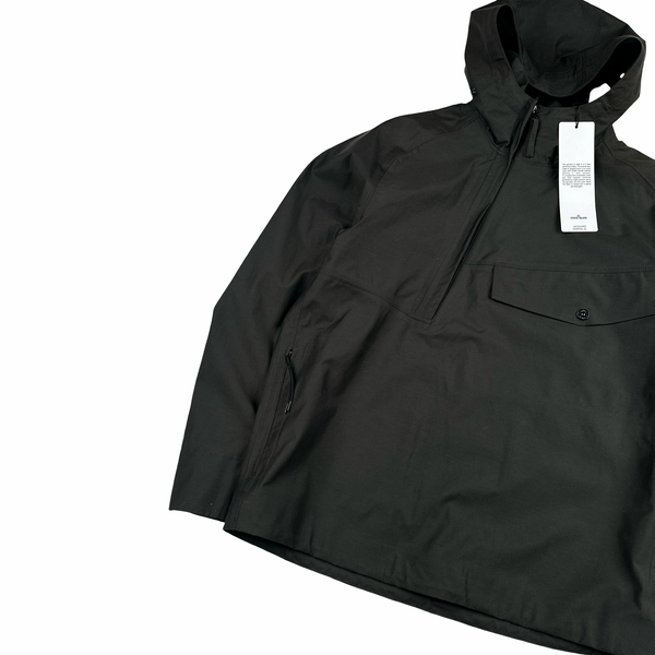 Stone Island 2021 Dark Grey Jacquard Marina 3L Jacket - Medium