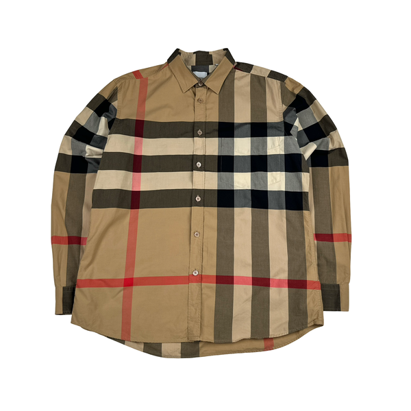 Burberry Nova Check Button Up Shirt - XL