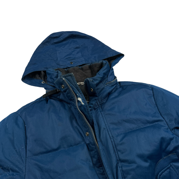 Stone Island 2009 Blue Weatherproof Down Filled Jacket - Medium
