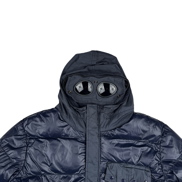 CP Company Navy DD Shell Goggle Jacket - XL