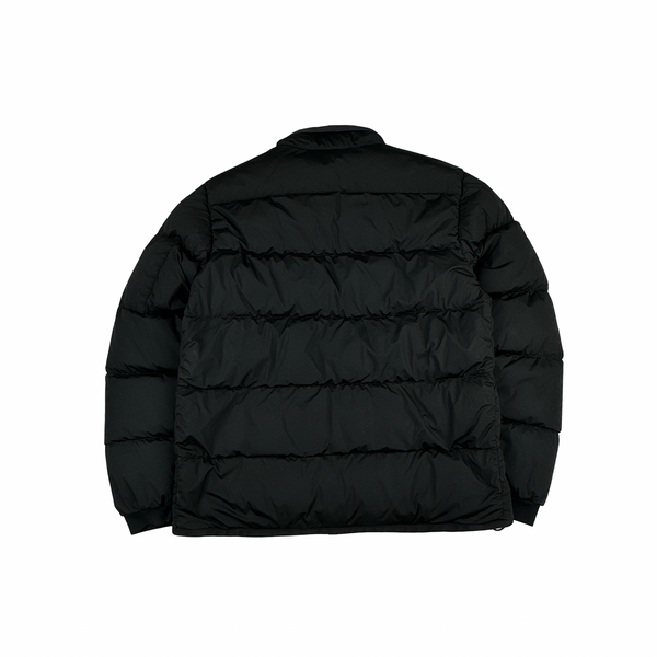 CP Company Black Nycra R Lens View Puffer Jacket - Medium