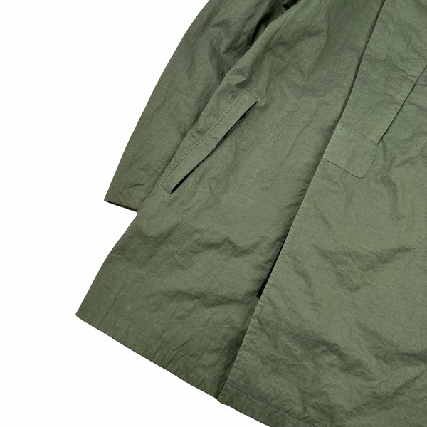Stone Island Green Tightly Woven Nylon Twill-TC Jacket - Medium