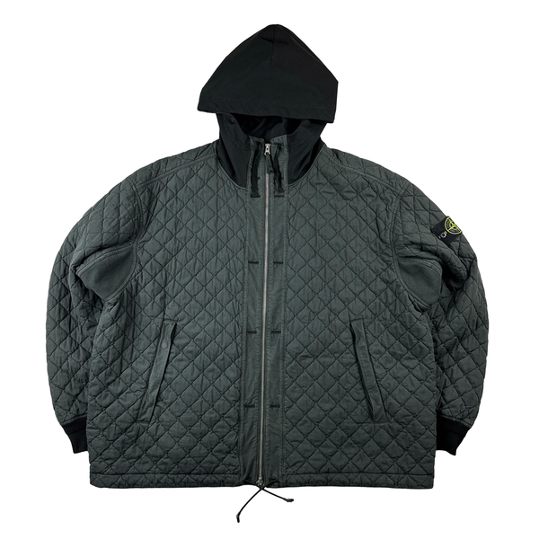 Stone Island 2023 Green 50 Fili Quilted TC Jacket - XXL