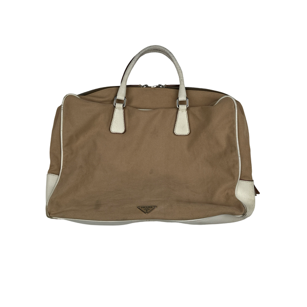 Prada Beige Women's Zipped Handbag