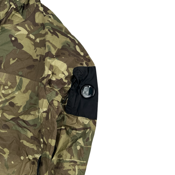 CP Company Re Print Camo Goggle Hooded Jacket - XL