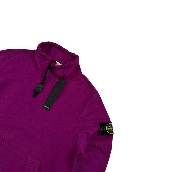 Stone Island 2018 Purple Pullover Jumper - Medium