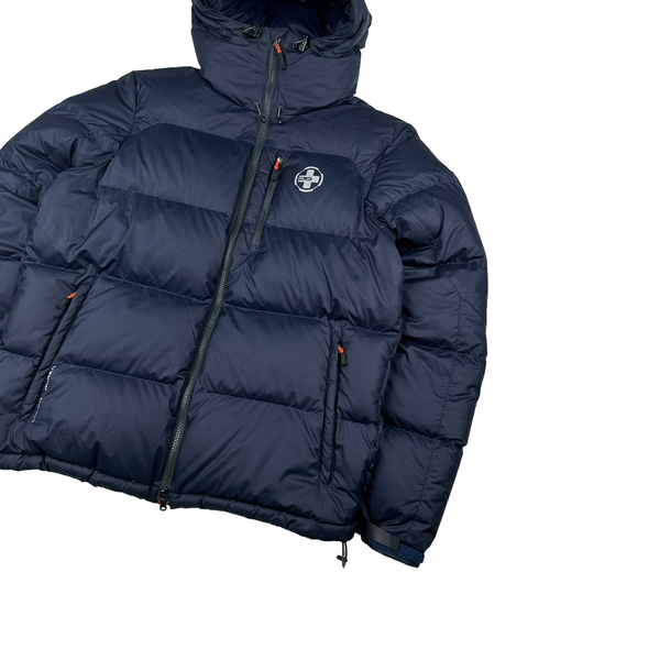 Ralph Lauren Navy Down Puffer Jacket - Medium