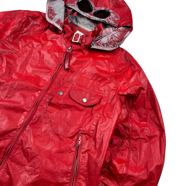 CP Company 2008 RARE Hand Painted Mille Miglia Goggle Jacket - XL