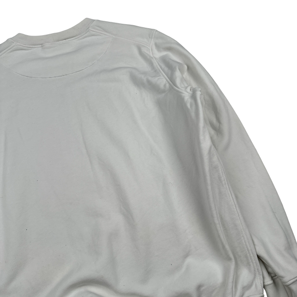 Stone Island 2021 White Crewneck Pullover Jumper - XL