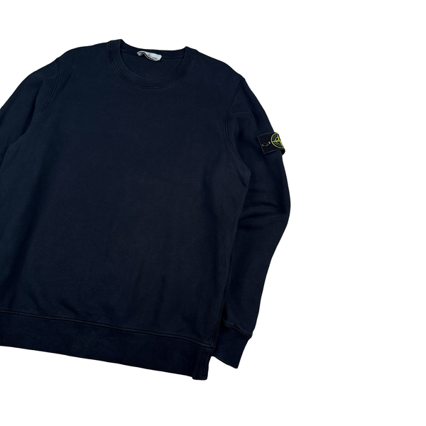 Stone Island 2021 Navy Crewneck Sweatshirt Jumper - XL