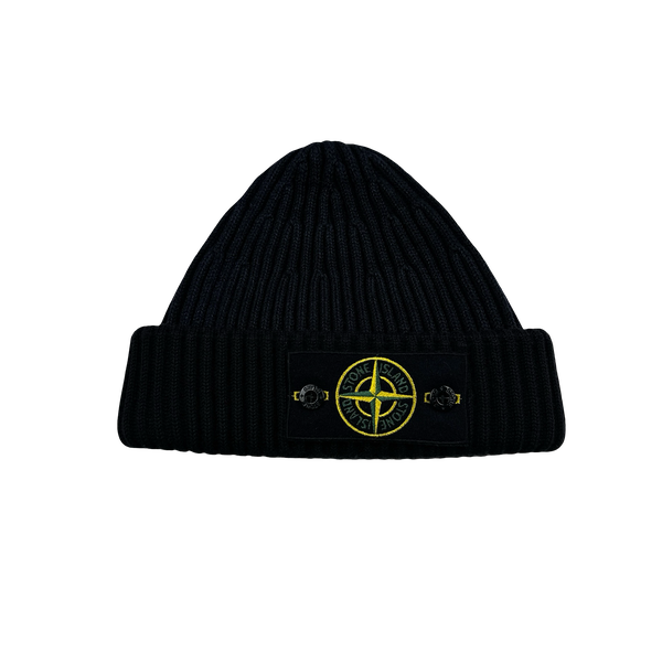 Stone Island 2012 Blue Two Tone Beanie Hat