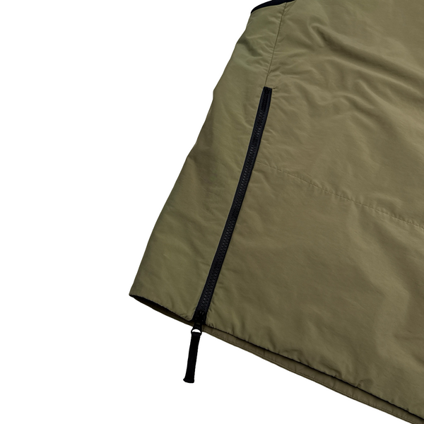 Stone Island 2017 Khaki Micro Reps Primaloft Insulated Vest - XL