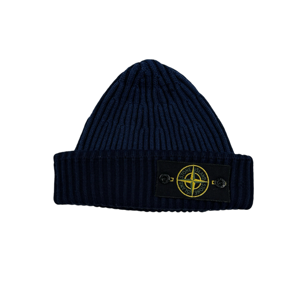 Stone Island 2012 Two Tone Blue Beanie